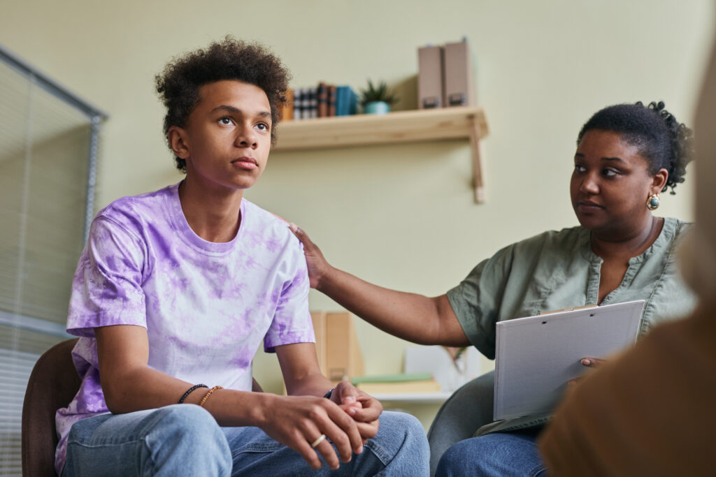 teens building confidence at school